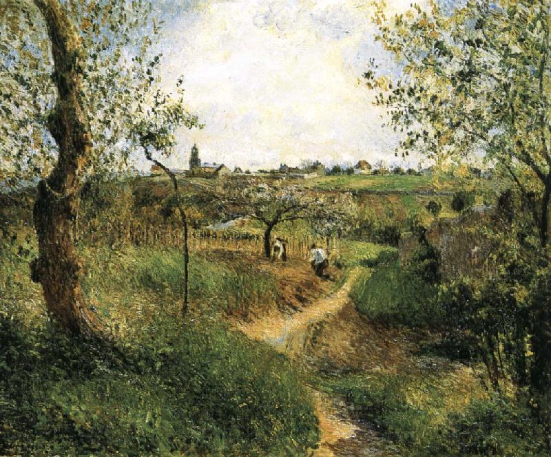Camille Pissarro Landscape France oil painting art